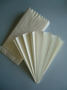 papel filtro plegado